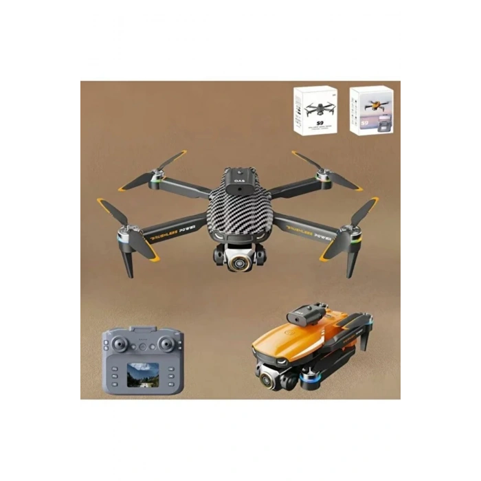 Katlanabilir RC Drone, 720P HD Kamera ve GPS Desteği ile Uzaktan Kumandalı Havadan Görüntüleme