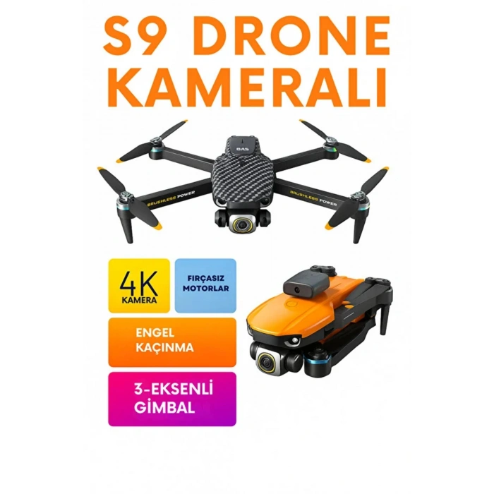 Katlanabilir RC Drone, 720P HD Kamera ve GPS Desteği ile Uzaktan Kumandalı Havadan Görüntüleme