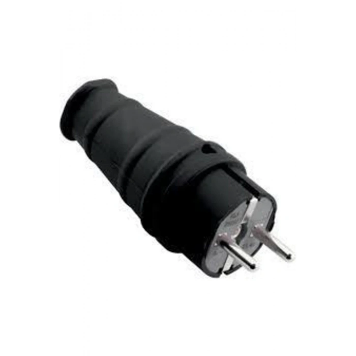 Kauçuk Erkek Fiş 1X16A 220V