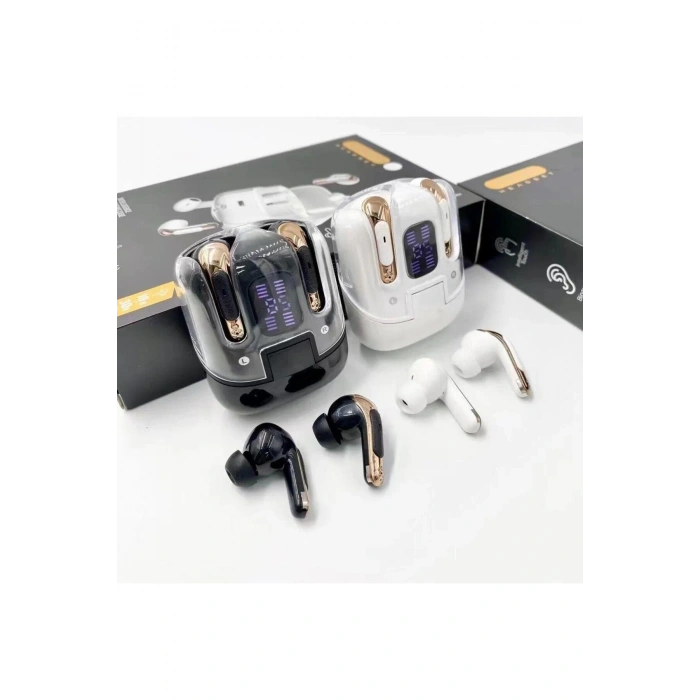 Kulak içi TWS Bluetooth Kulaklık - Renk: Beyaz, Bluetooth Versiyon: 5.3, Mikrofon