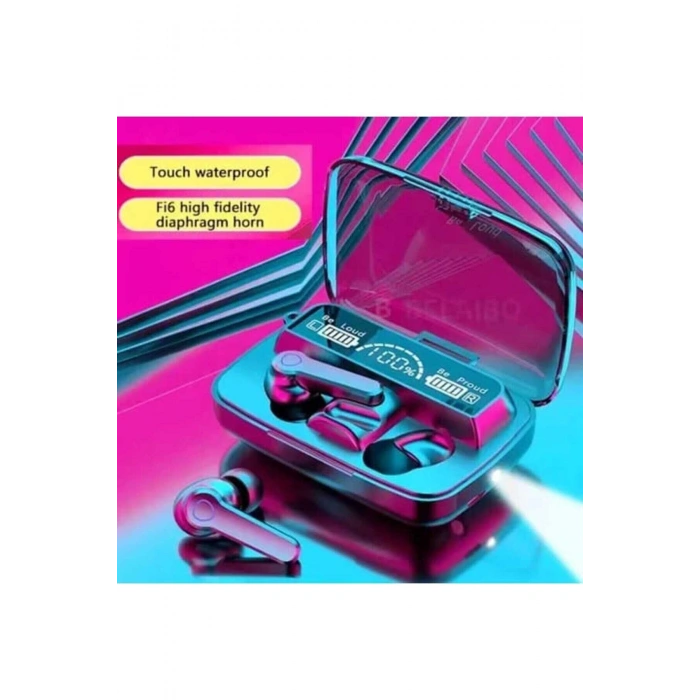 Kulak içi TWS Bluetooth Kulaklık - Renk: Siyah, Bluetooth Versiyon: 5.1, Mikrofon