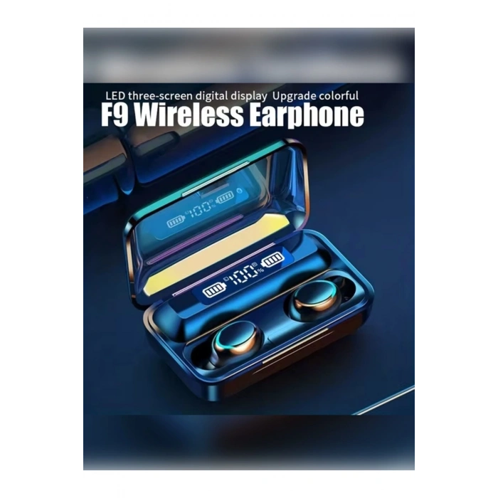 Kulak içi TWS Bluetooth Kulaklık - Renk: Siyah, Bluetooth Versiyon: 5.2, Mikrofon
