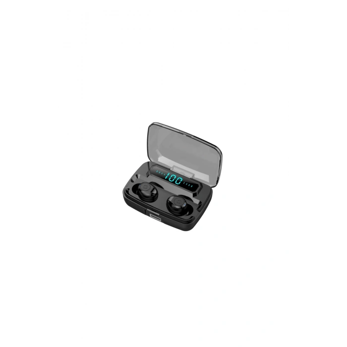 Kulak içi TWS Bluetooth Kulaklık - Renk: Siyah, Bluetooth Versiyon: 5.2, Mikrofon