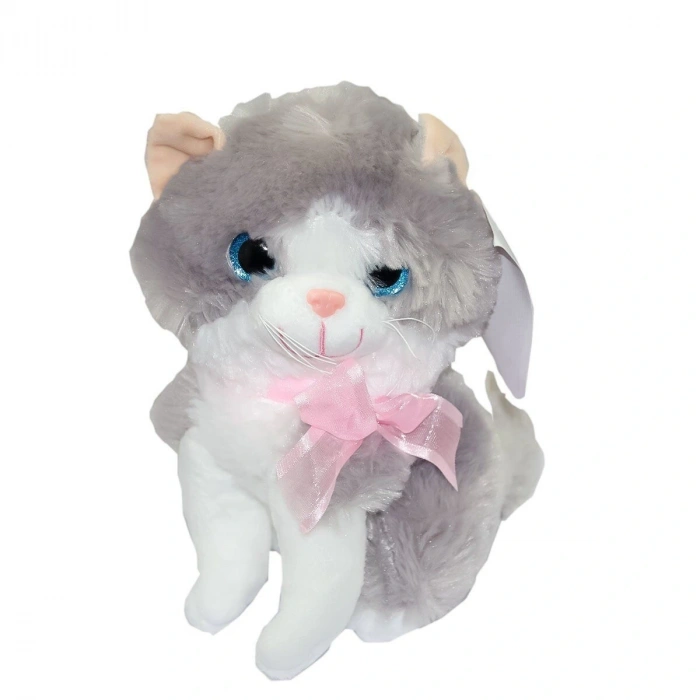 KZL-2208001 Ayakta Miyavlayan Kedi - Stokta Olan Renk Gönderilir