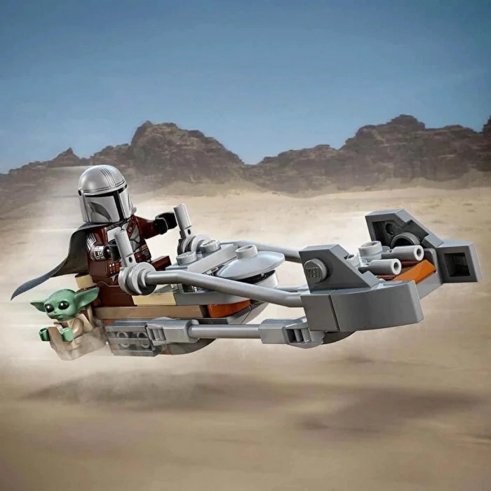 Mandalorian ve Grogu’nun Hız Motoru 75436