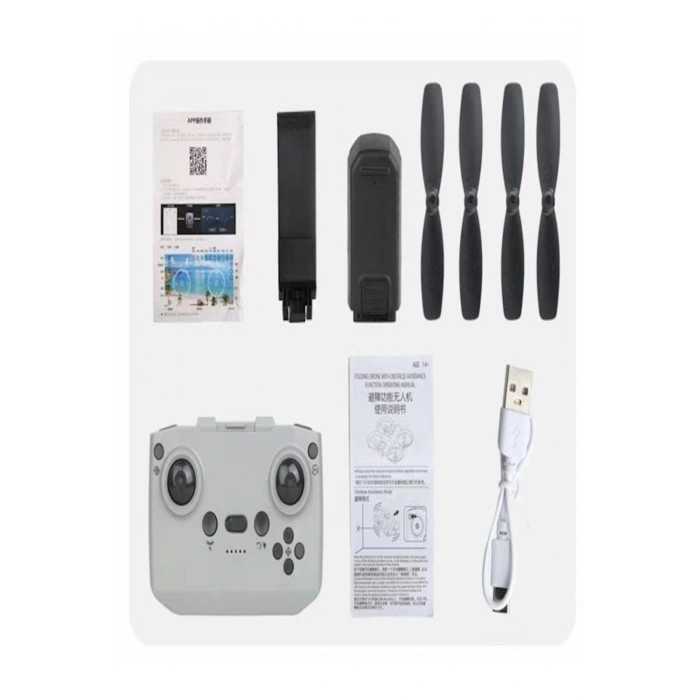Mini Drone ile 1080P Full HD Kamera, 500-1000 Metre Uçuş Mesafesi ve 20-30 Dakika Uçuş Süresi