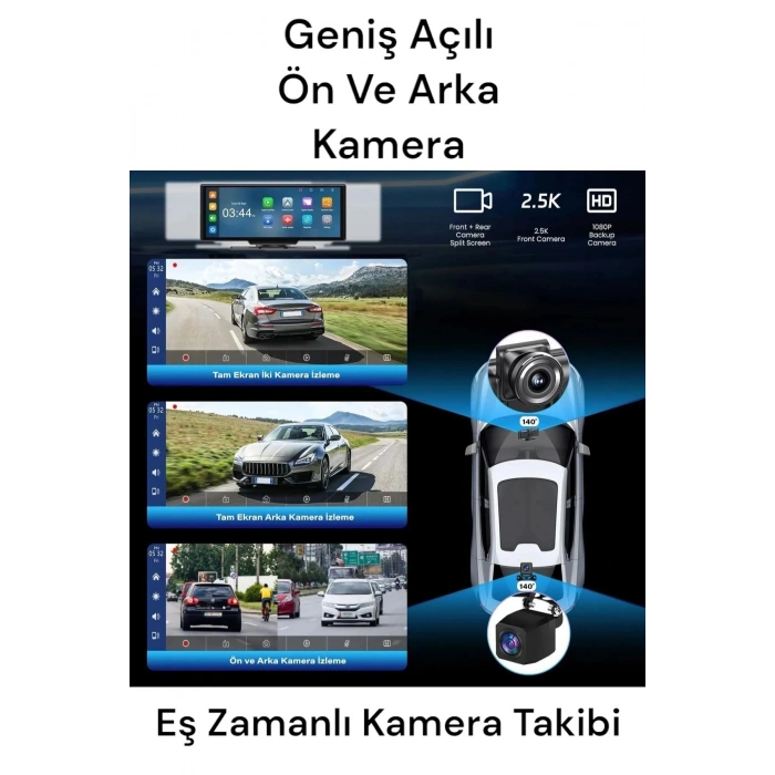 Multimedya & Görüntü Sistemi - Ekran Boyut (inç): 12 inç, Teyp Özellikleri: Double