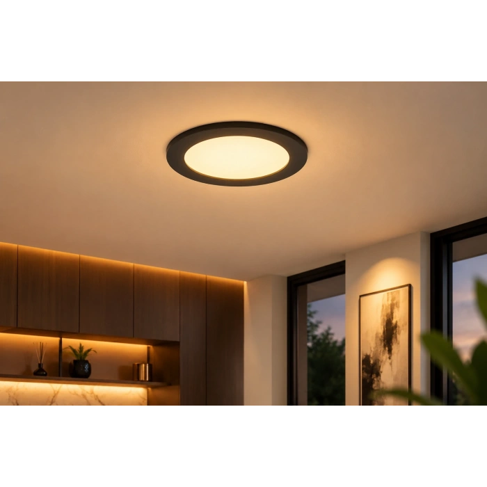 NOAS YL10 0601 S Sıva Altı 6W Siyah Kasa Led Spot 3200K Gün Işığı