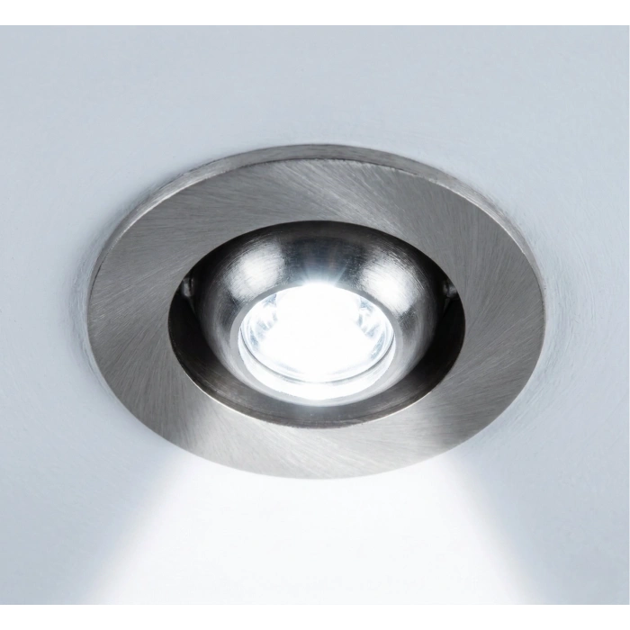 NOAS YL94 0101 Satin Kasa 1W Led Spot 6500K Beyaz Işık