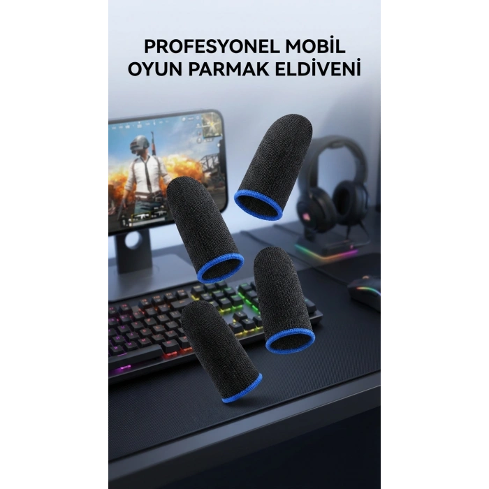Oyuncu Parmaklık Eldiven Dayanıklı Tasarım Bilgisayar Kontrolü İçin