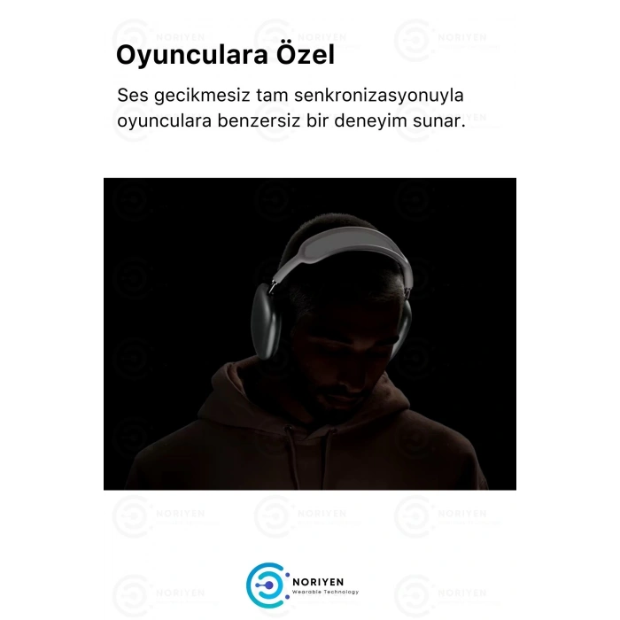 P9 Air Max Gaming Premium Mikrofonlu Kablosuz Ios Android Uyumlu 5.0 Bluetooth TWS Oyuncu Kulaklık