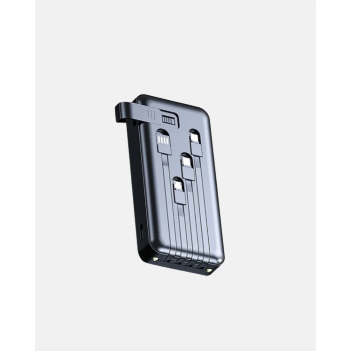 Powerbank 20000 mAh 4 Çıkışlı Hızlı Şarjlı ve LED Göstergeli