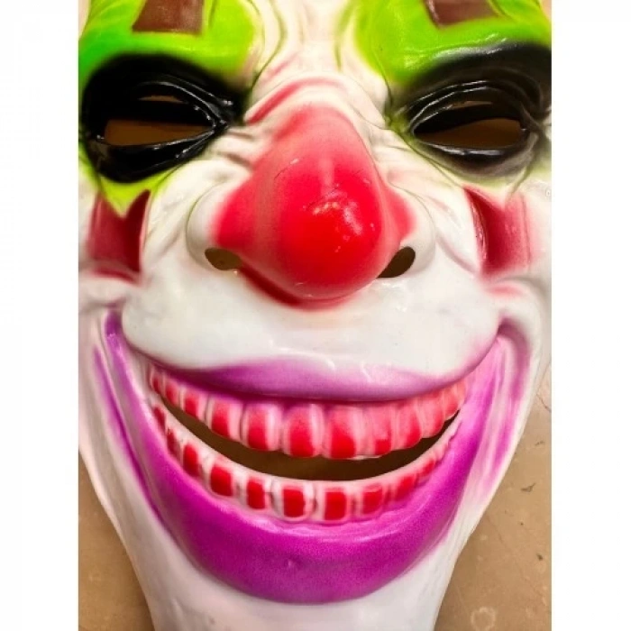 Psikopat Palyaço Temalı Joker Maskesi