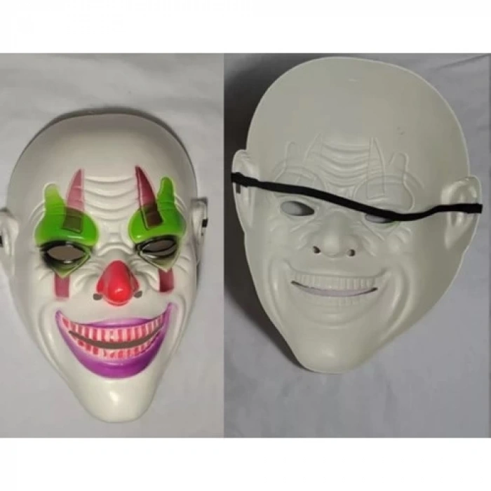 Psikopat Palyaço Temalı Joker Maskesi