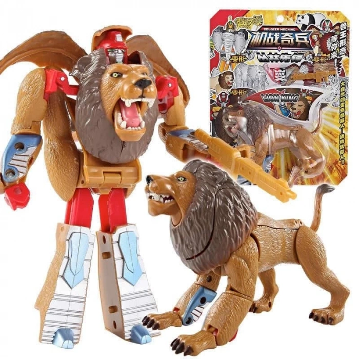 Robota Dönüşen Aslan Oyuncak - 82076