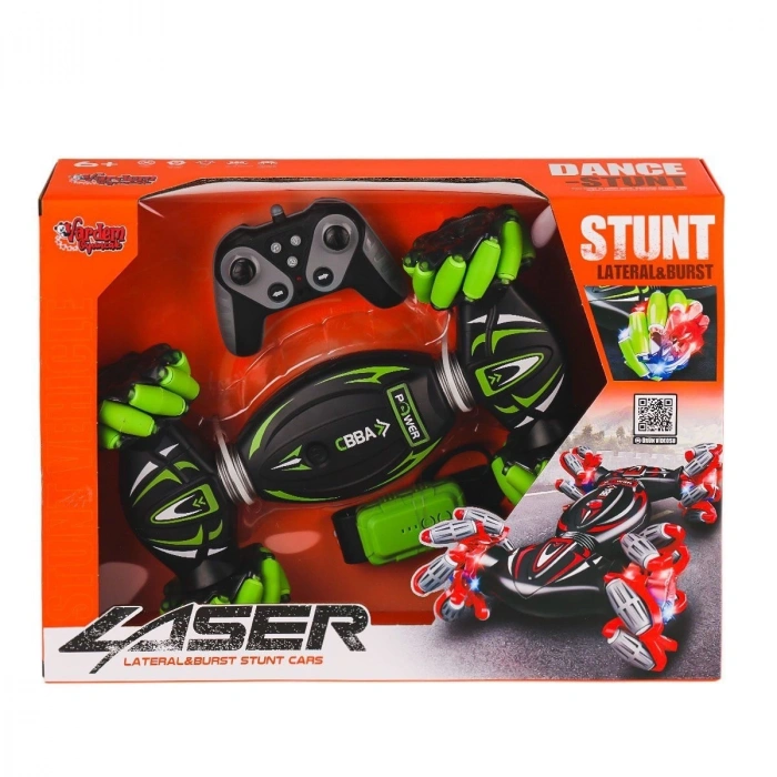 RQ3034-1 Kumandalı Bilekten Kontrol Işıklı Müzikli Stunt Araba -Eco Lounge