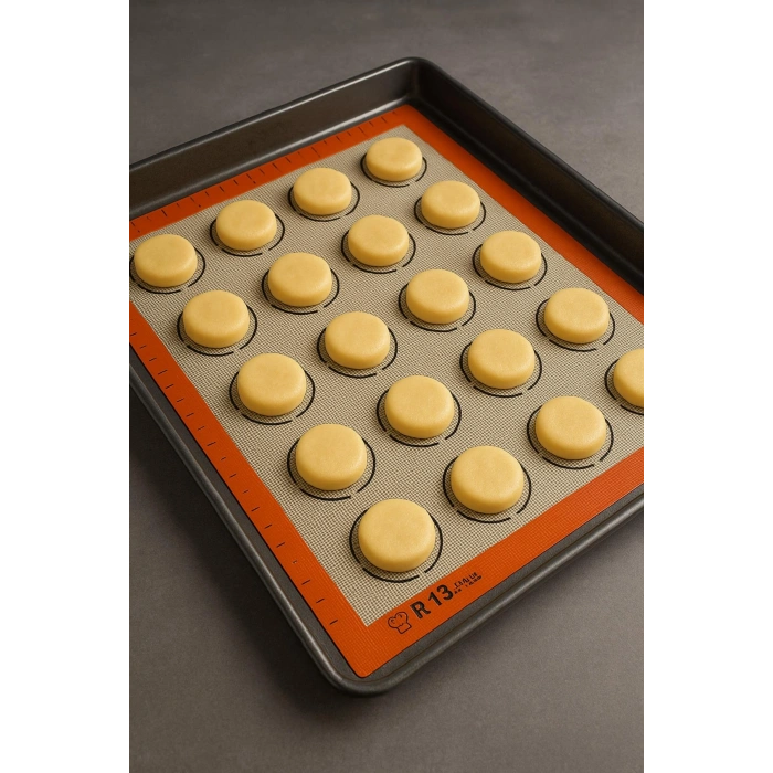Silikon Fırın Matı 30x40 cm Yapışmaz Hamur Pasta Pişirme Altlığı