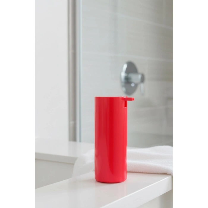 Soft Pembe Şeffaf Akrilik Sıvı Sabunluk 250 ml