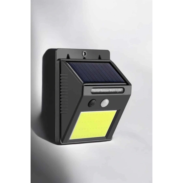 Solar Güneş Enerji Panelli Sensörlü Lamba Enerji Tasarruflu