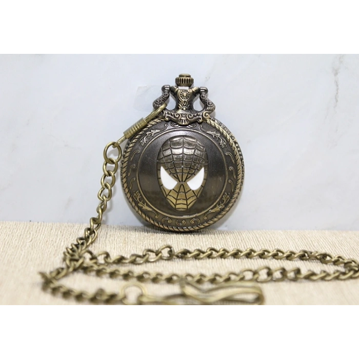 Spiderman Tasarımlı Köstekli Saat Model 2