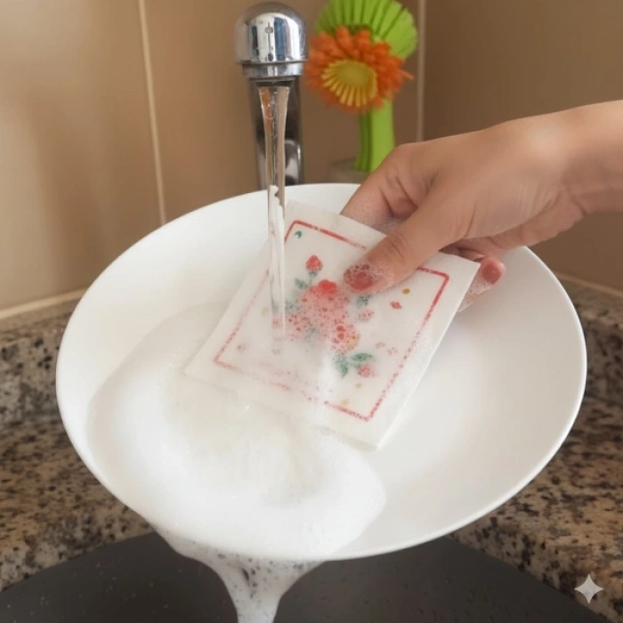 Suda Büyüyen Sünger