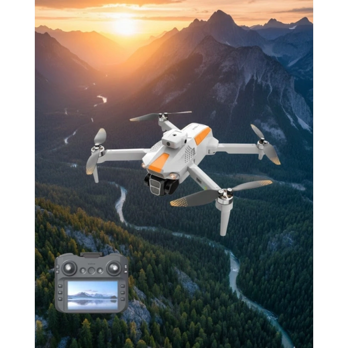 Takip Modlu Drone 1080P Kamera Uzun Menzil ve Yedek Bataryalı