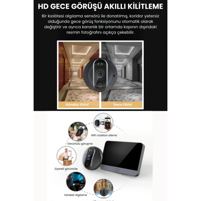 Telsiz & Kamera & Dedektör - Renk: Çok Renkli, Pil ile mi çalışır?, Gece Görüşü, Canlı İzleme