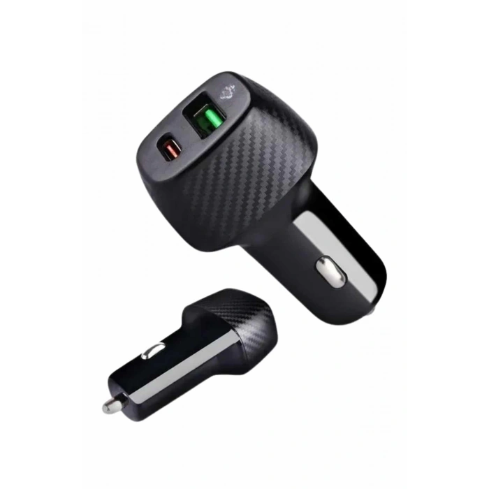 Type-C Girişli Araba Çakmaklık Şarj Cihazı 38W Oto Çakmaklık