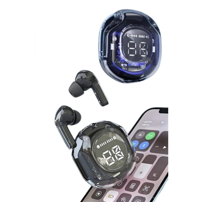 Ultrapods Led Göstergeli Oyuncu Kulaklığı ANC Destekli Bluetooth 5.3