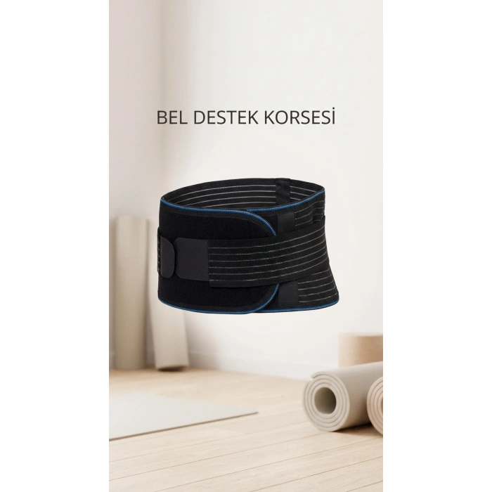 Unisex Ortopedik Ayarlanabilir Nefes Alabilir Bel Destek Korsesi