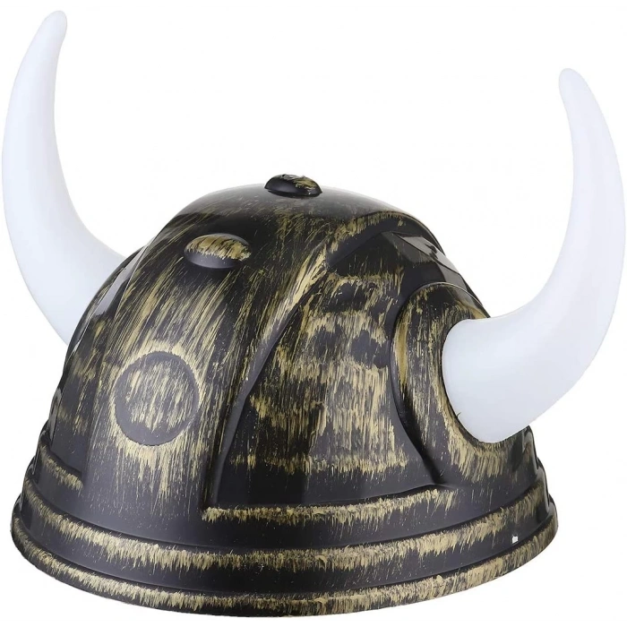Viking Asteriks Başlığı Altın Renk