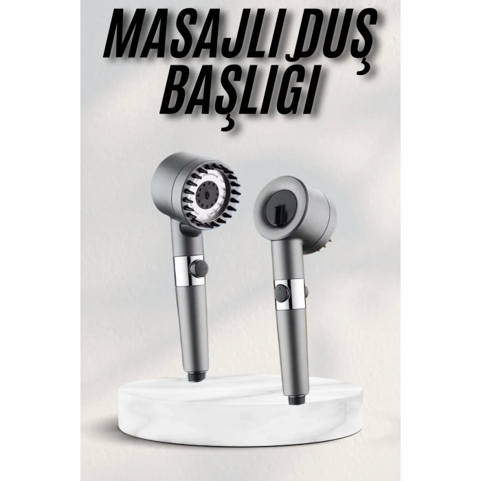 Yeni Masaj Etkili Nesil Filtreli  Duş Başlığı Fıskiyesi Duş Banyo