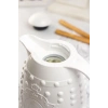 1 LT Isı Yalıtımlı Çay Ve Soğuk Su Termosu Beyaz (12 Saat Sıcak Tutar& İçi Camdır)