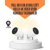 10.000 Oyun Destekli, Çift Kollu 4K Projeksiyon – HDMI, USB, AUX, Ethernet Yok