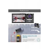 1080p Wifi Full Hd Araç Içi Kamera Arka Ön Iç Kayıt 3 Kamera Gece Görüşlü Gsensör Geniş Açı
