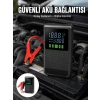 12.000 mAh Şarjlı Araç Akü Takviye ve Işıklı Hava Kompresörü Yeni Nesil