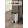 15 Litre Basmalı Çöp Kovası