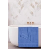 2 li Banyo Havlu Takımı %100 Pamuklu Dry Mavi
