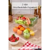 2 Li Buzdolabı Organizeri & Buzdolabı Düzenleyici 4,5 lt