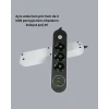 2 Metre Kablolu 3 USB Portlu Anahtarlı Üçlü Priz