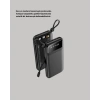20.000 mAh 4 Çıkışlı LED Göstergeli Hızlı Şarj Powerbank