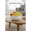 2,5 Lt Beyaz Akrilik Servis Kasesi & Karıştırma Kabı