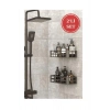 2’li banyo organizer düzenleyici yapışkanlı raf