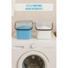 2’li Multibox Deterjanlık Kutusu & Banyo Düzenleyici & Saklama Kutusu 6 Lt Şeffaf