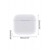 3.Nesil İOS Android Uyumlu Bluetooth 5.0 Beyaz Çağrı Cevaplama