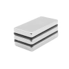 40×20×5 mm N35 Neodyum Mıknatıs – Nikel Kaplama, Köşeli (10’lu Paket)