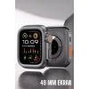 45 MM Gri Kasa Ultra Akıllı Saat Sesli Görüşme, Sağlık Takibi, Suya Dayanıklı