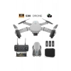 4K Çift Kameralı Katlanabilir Drone, WiFi Kontrol ve Uzaktan Kumanda ile Kullanım