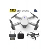 4K Çift Kameralı Katlanabilir Drone, WiFi Kontrol ve Uzaktan Kumanda ile Kullanım
