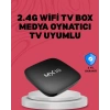 4K UHD Android Medya Oynatıcı 8 GB Hafıza 2 GB RAM Wi-Fi Destekli
